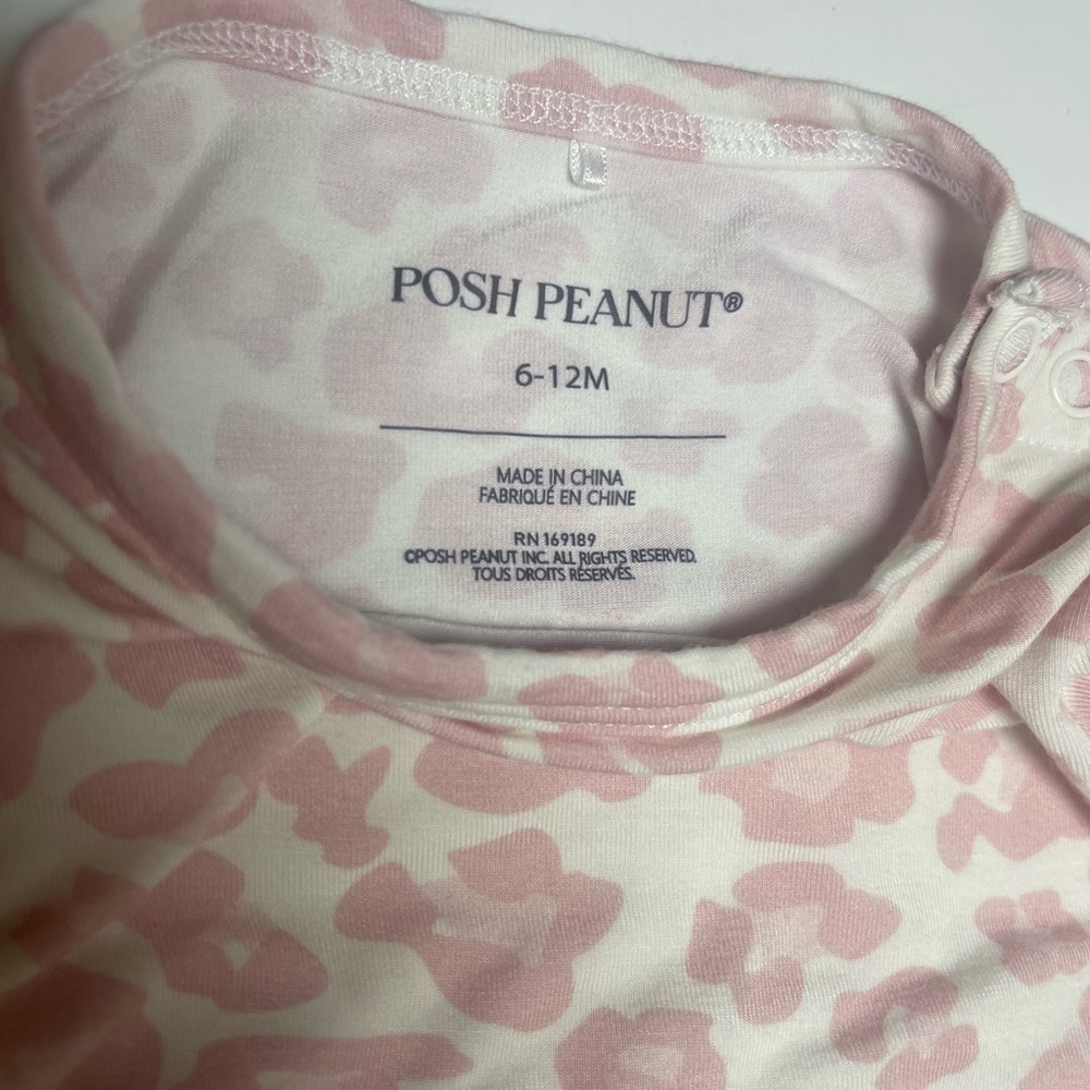 Posh Peanut Delaney Print Onesie - Picture 2 of 4